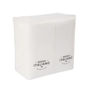 사용자 정의 로고 2겹 흰색 리넨 느낌 저녁 식사 냅킨 가정용 또는 레스토랑용 고급 냅킨 티슈